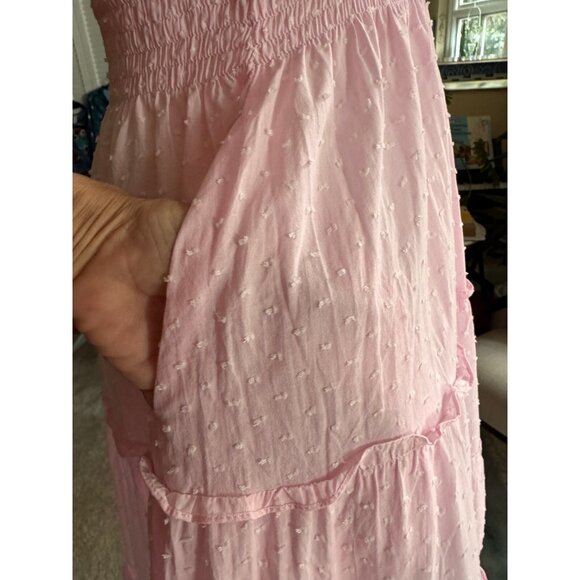 AngeleH. Paris Women's Elizabeth Midi Dress Swiss Dot Size S Fairy Ethical - Picture 9 of 15